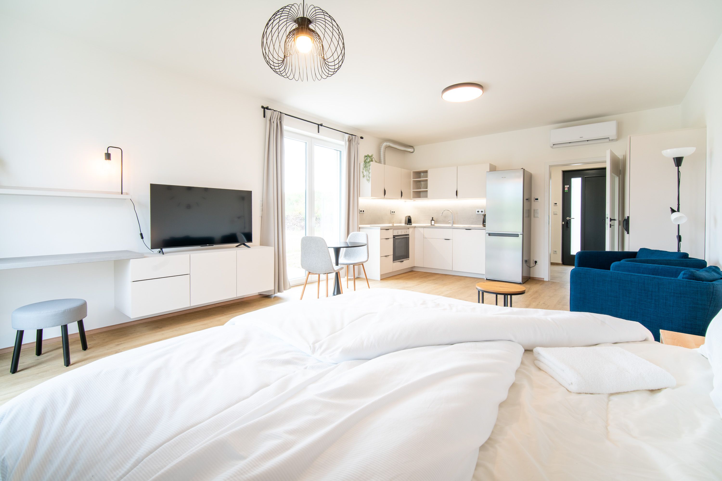 Focení rekreačních apartmánů a novostaveb