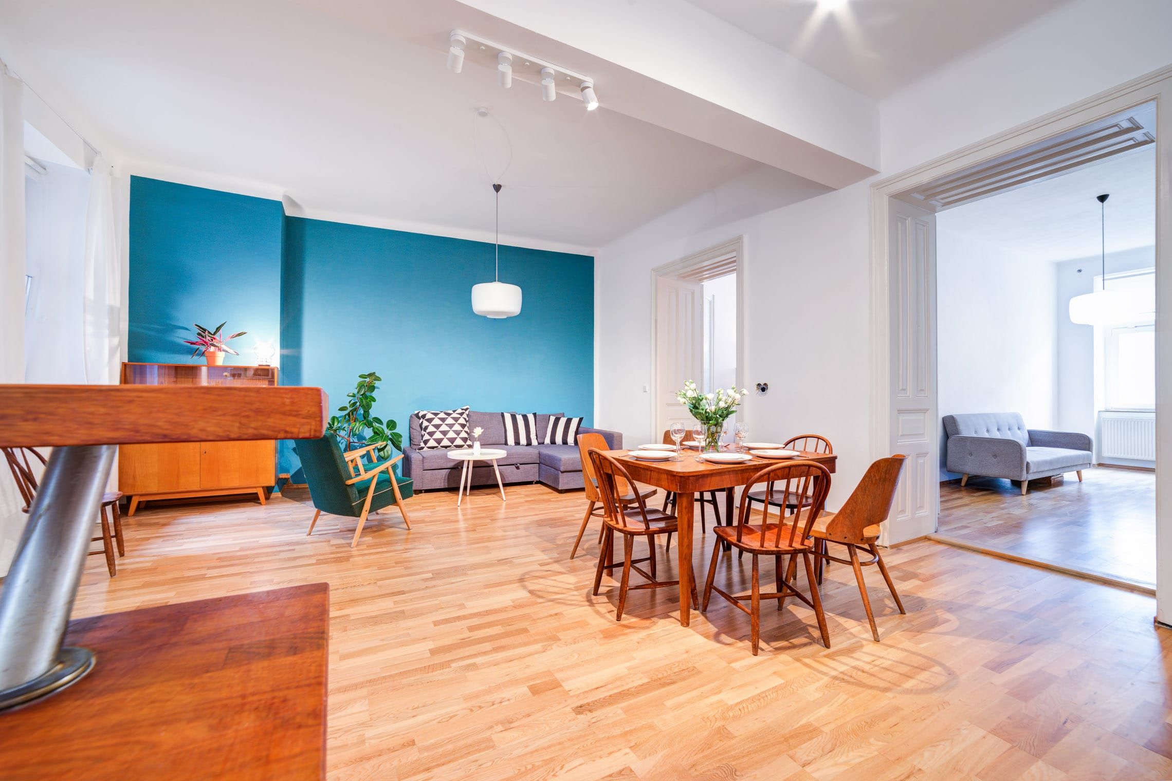 Focení apartmánu v retro stylu