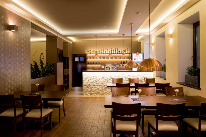 Focení interiéru restaurace